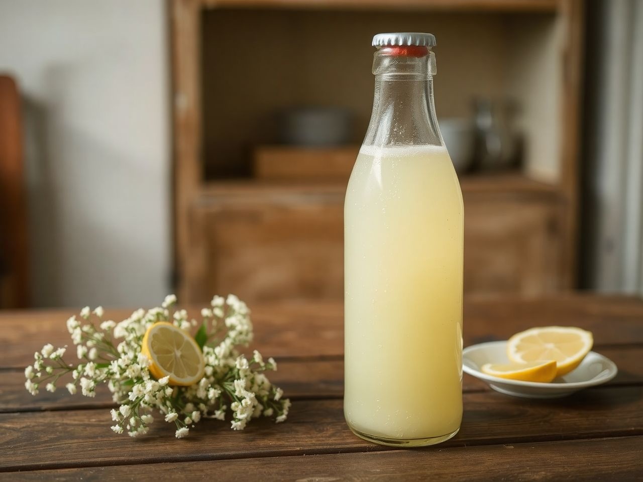A bodzás limonádé hűtve 3-4 napig friss marad.