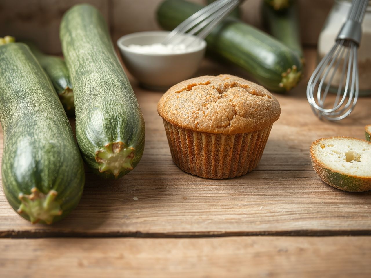 A cukkinis muffin az egészséges édességek úttörője lett.