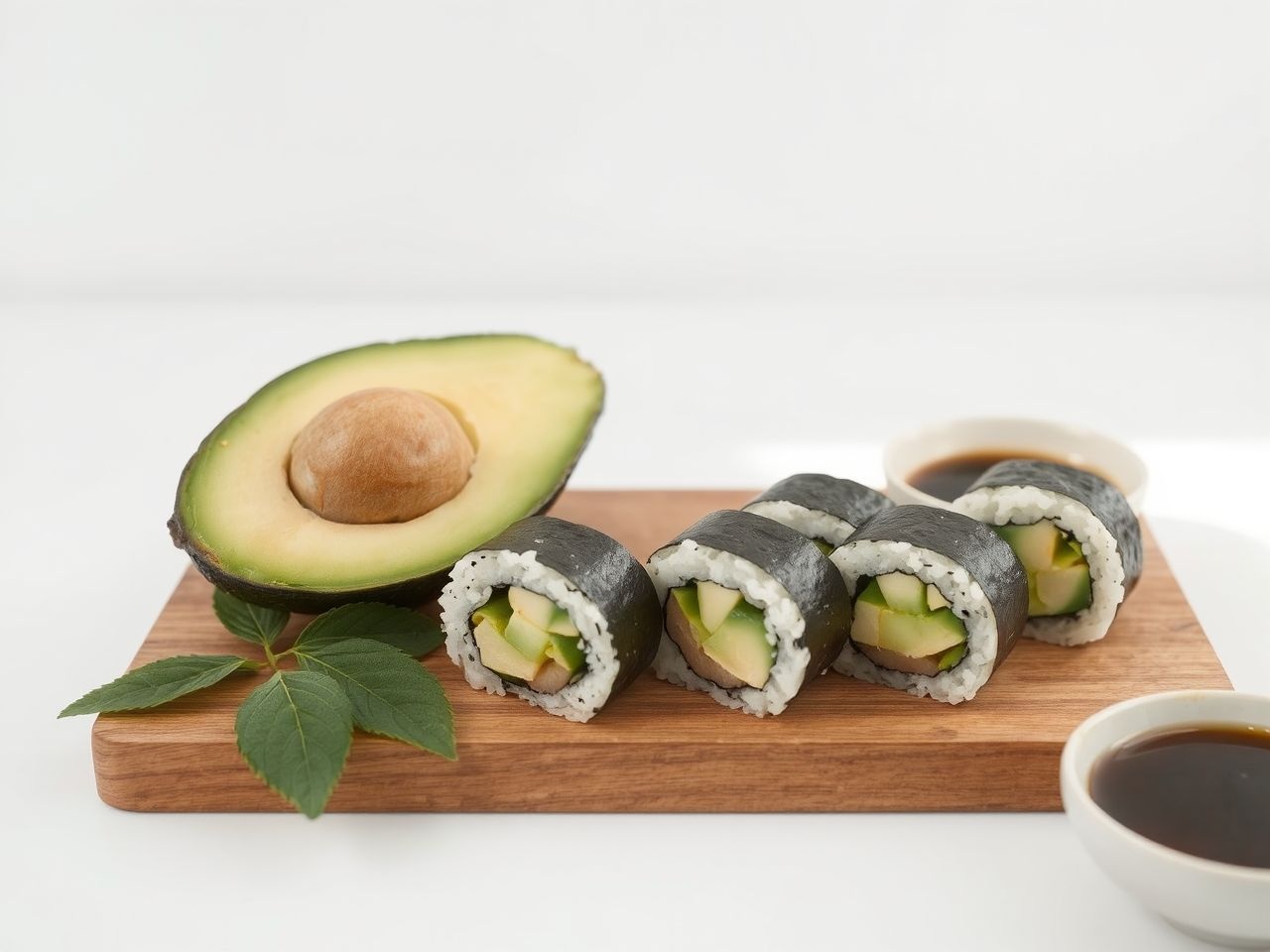 Az avokádó korlátlan kreativitást inspirál a sushi változatokban.