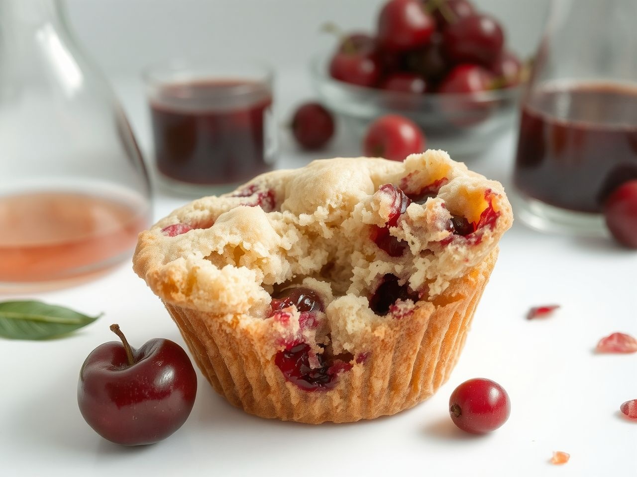 A megfelelő liszt-hús arány biztosítja a szaftos muffinállagot.