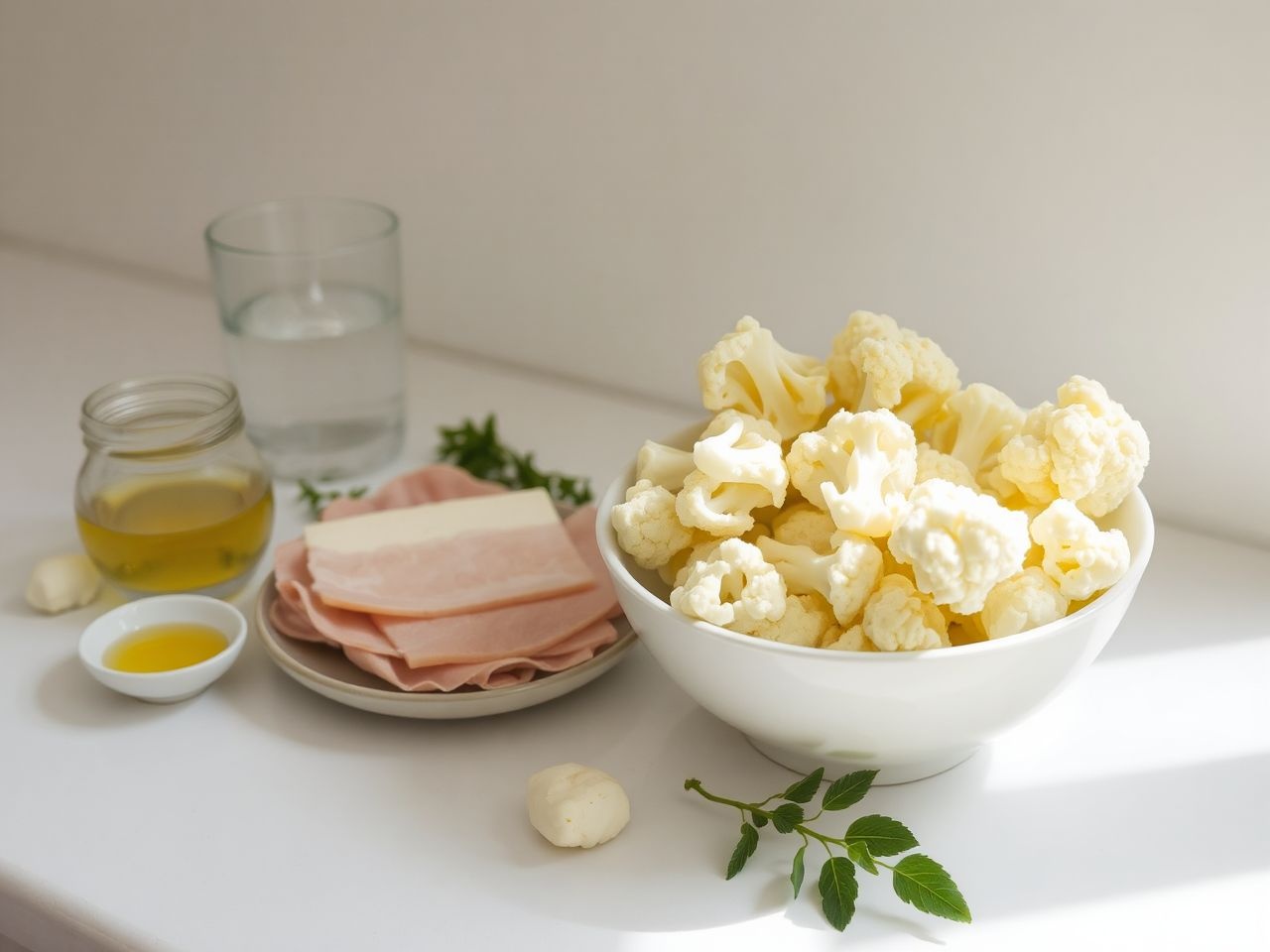 A karfiol gazdag rostban, támogatja az emésztést és immunrendszert.