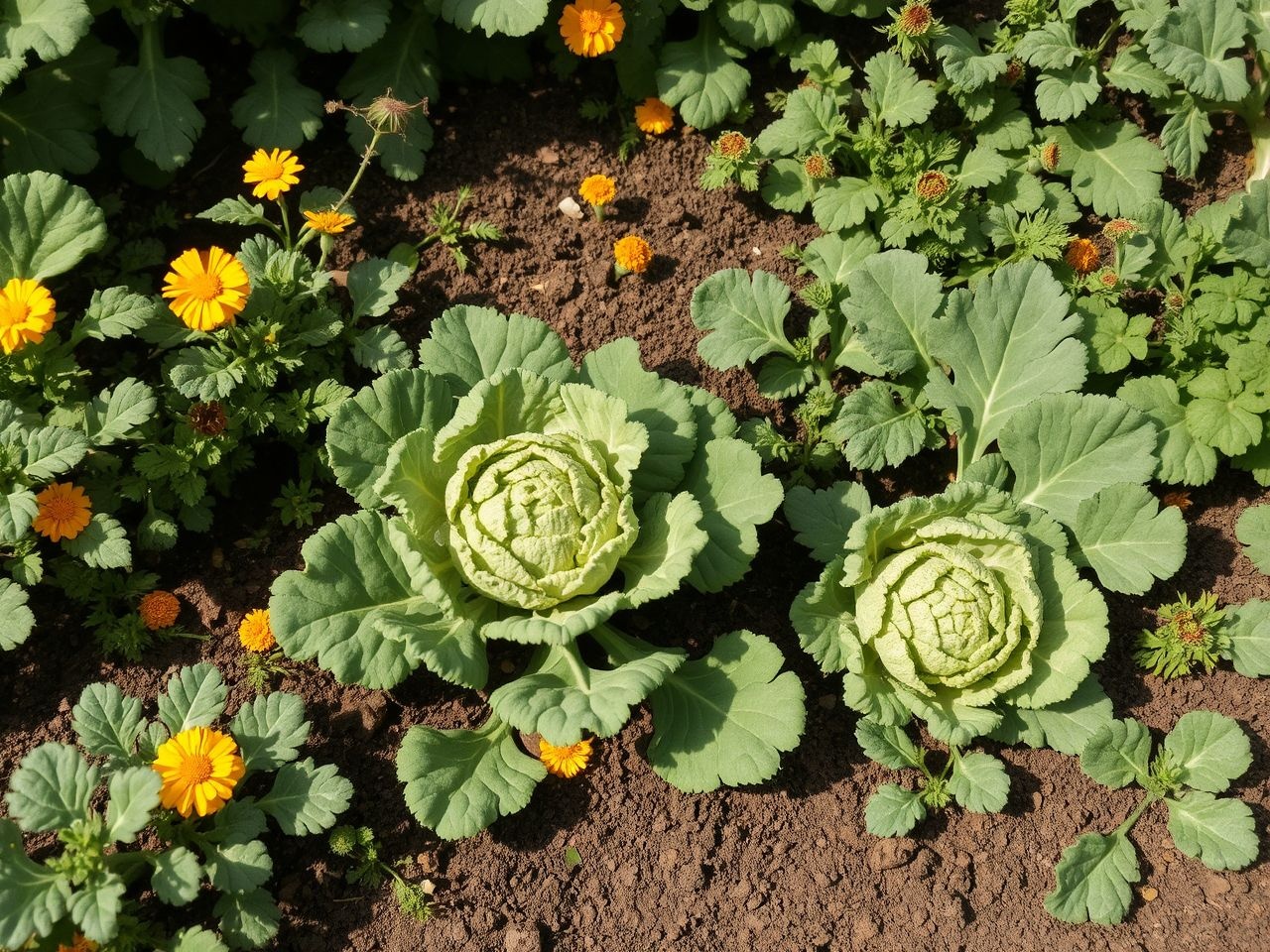 A társnövények természetes védelemmel és tápanyaggal támogatják a brokkolit.