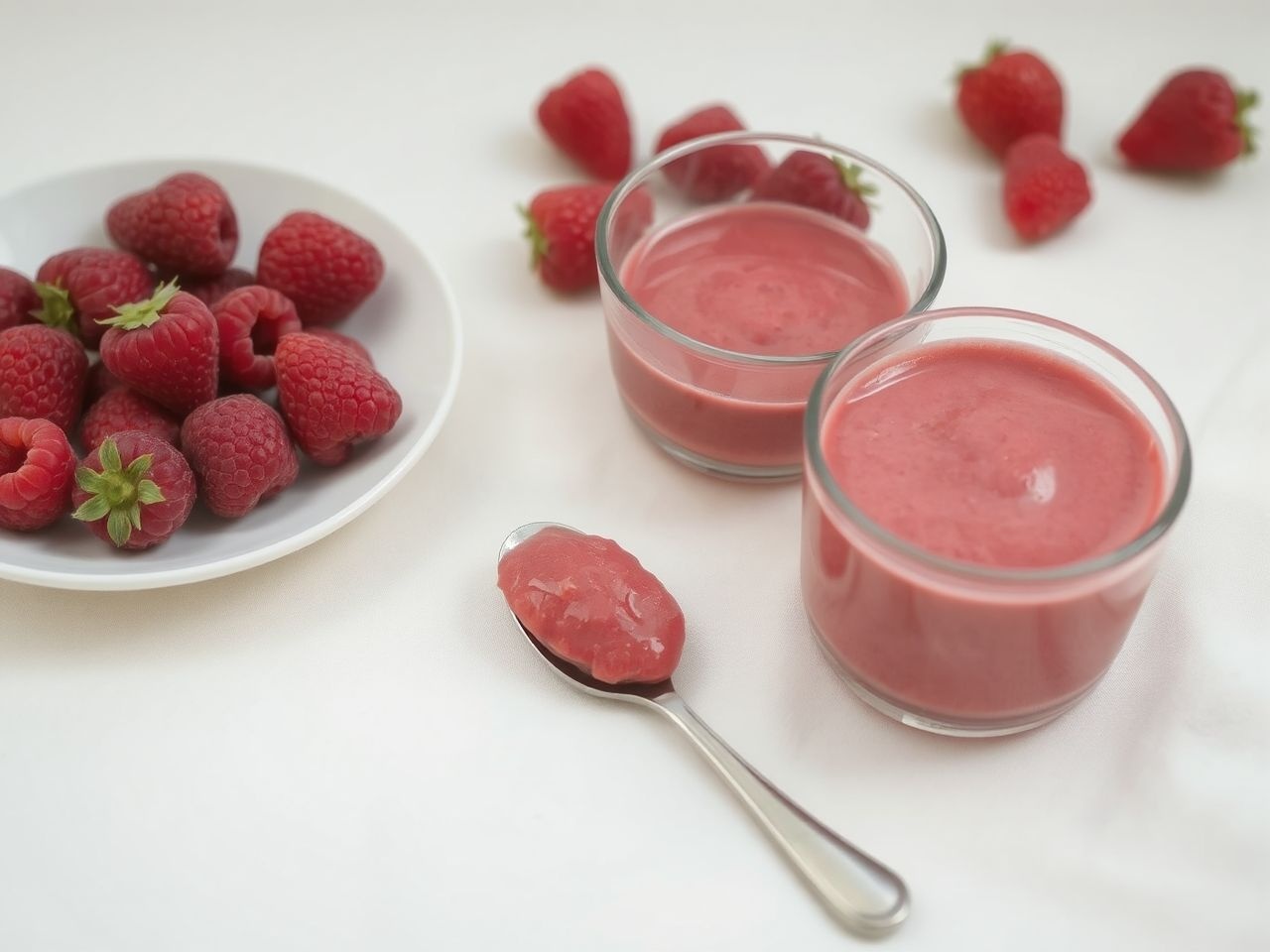 A málna gazdag C-vitaminban, könnyen emészthető babáknak.