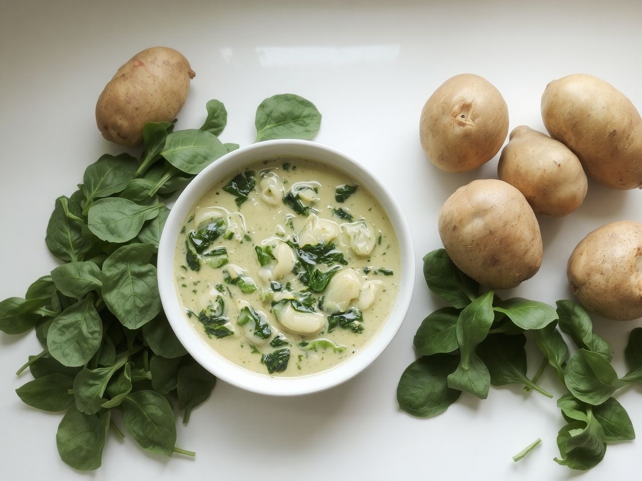 A krumplis spenót finom, vitaminban gazdag finnyás gyerekeknek.
