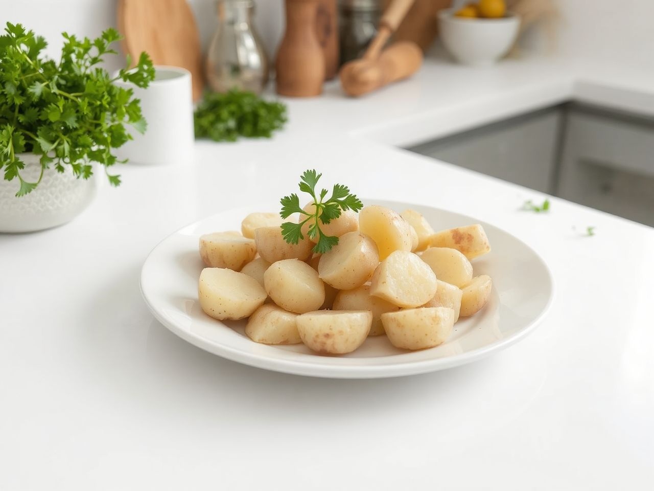 A petrezselymes újkrumpli újragondolt köret modern ízekkel.