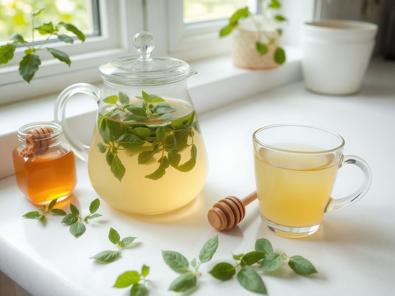 A citromfű tea frissen főzve őrzi leginkább illatát.