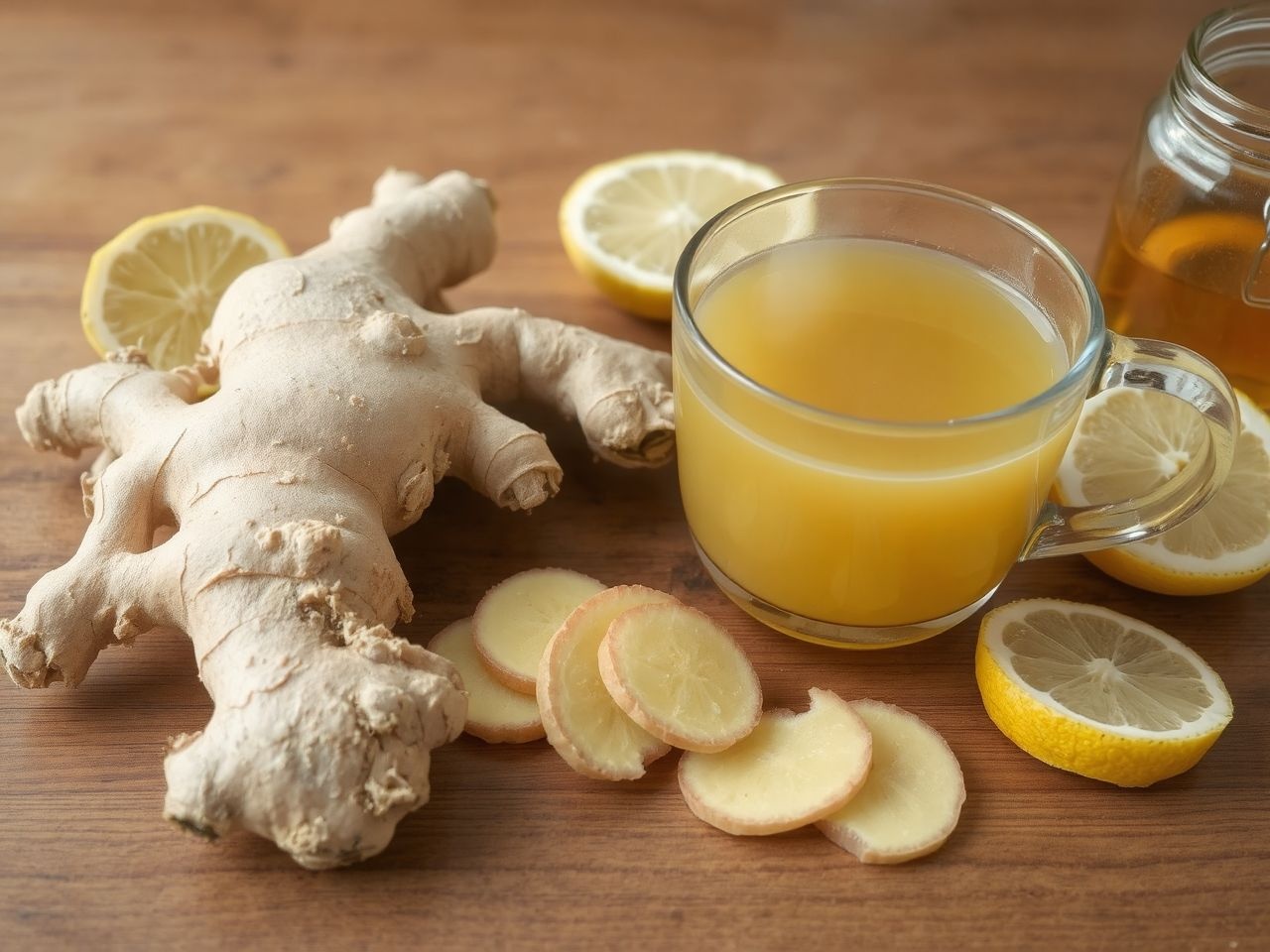 A gyömbér tea hatékonyan enyhíti a megfázás tüneteit.