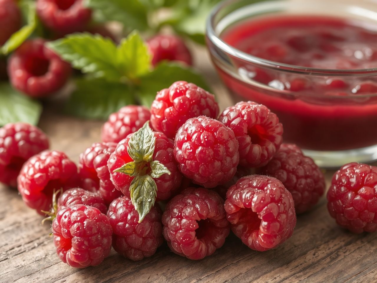 A málna gazdag antioxidánsokban, erősíti az immunrendszert.