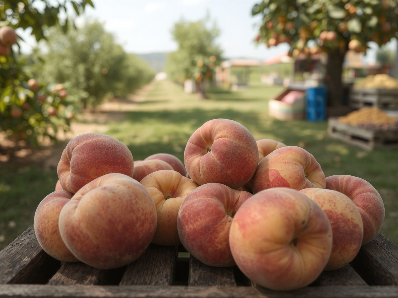 A Piroska őszibarack Magyarország és Európa prémium piacain népszerű.