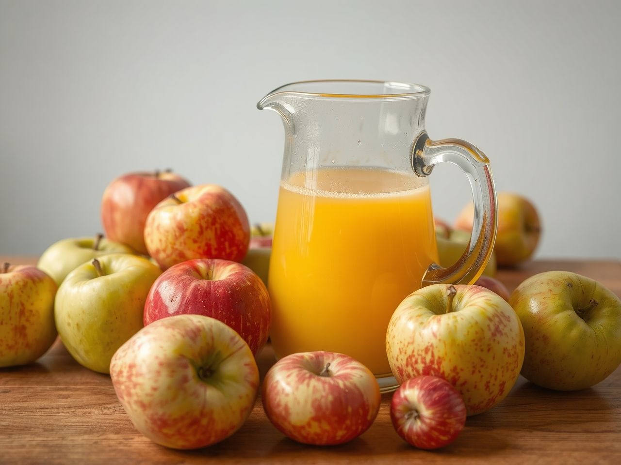 Az almalé gazdag antioxidánsokban, erősíti az immunrendszert.