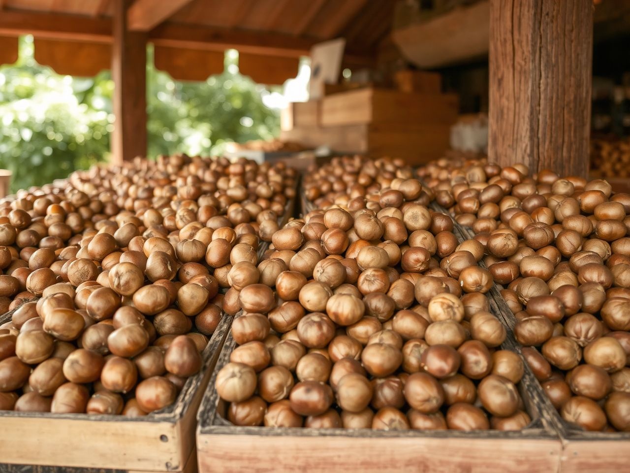 Friss gesztenye legjobb forrásai: piacok, bioboltok, helyi termelők.