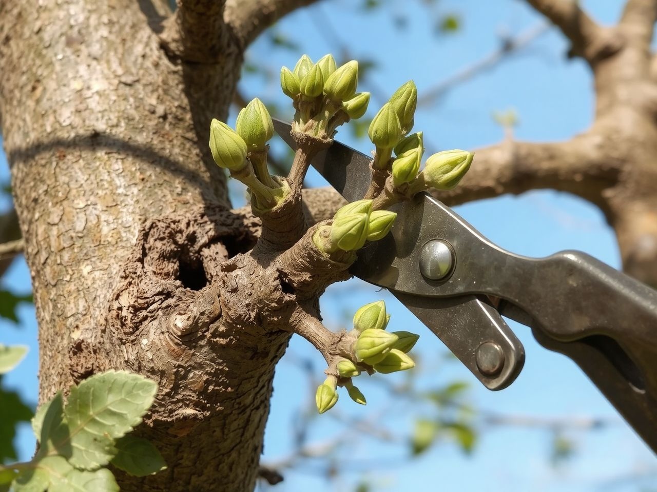 Az idős gesztenyefák fiatalító metszése élettel tölti meg újra.