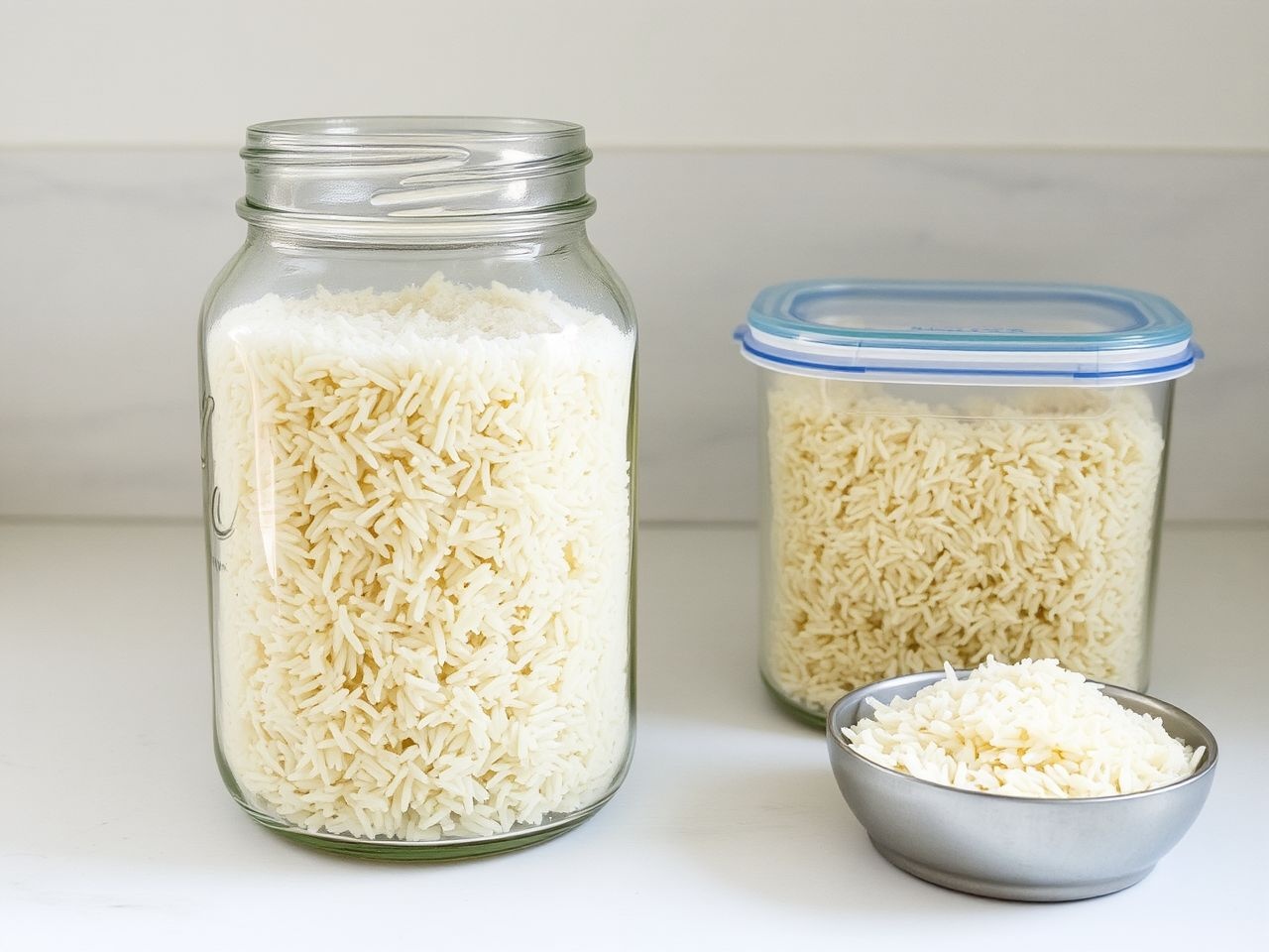 A basmati rizs könnyen újrahasznosítható kreatív receptekben maradékként.