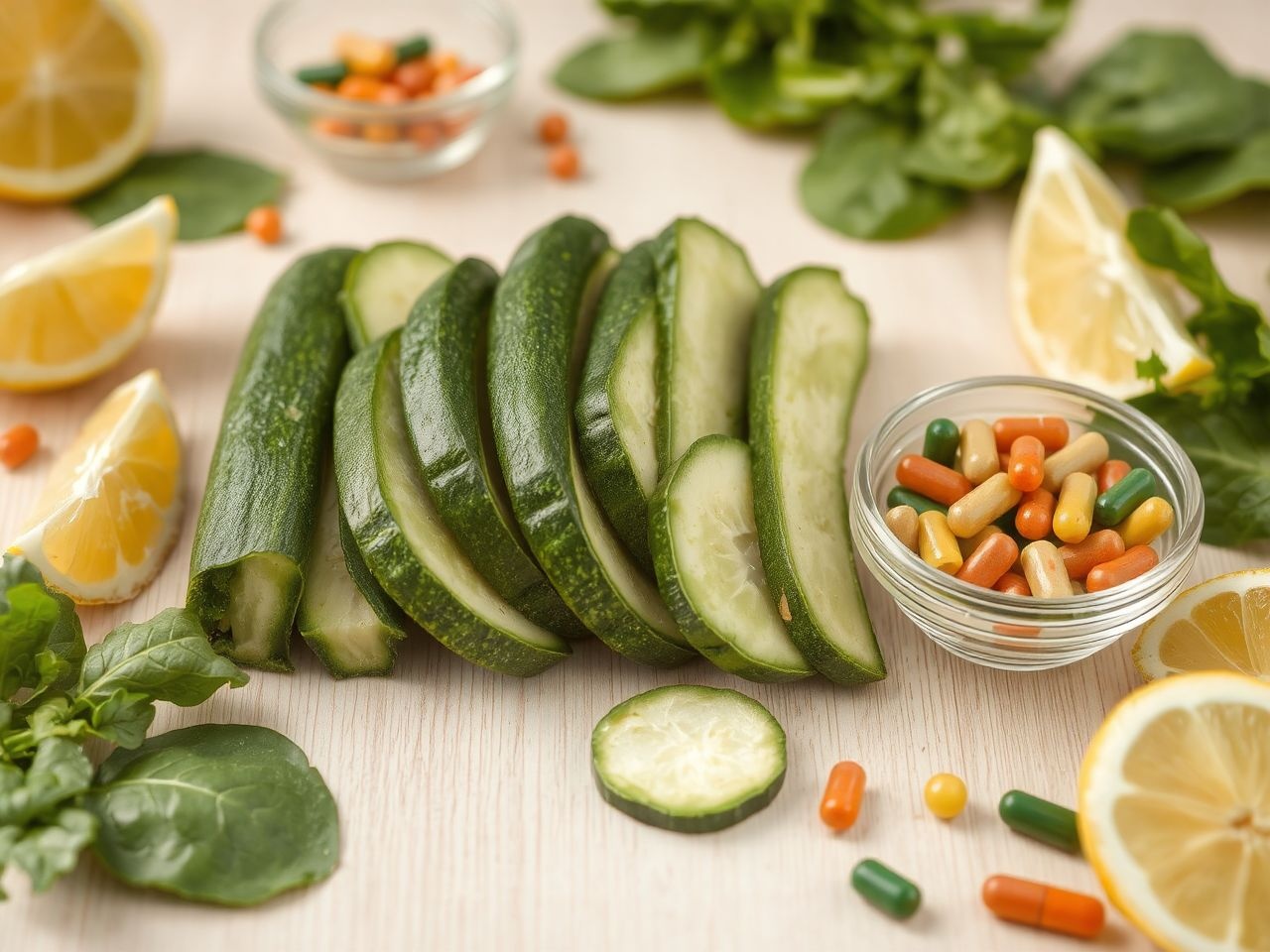 A cukkini gazdag C-, K-vitaminban és antioxidánsokban egyaránt.