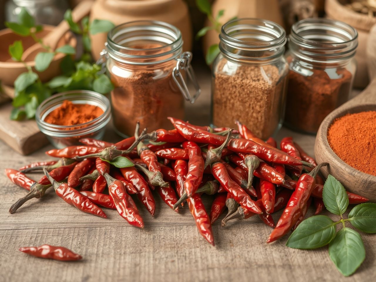 A fűszerpaprika szárítva, légmentesen tárolva sokáig frisse marad.