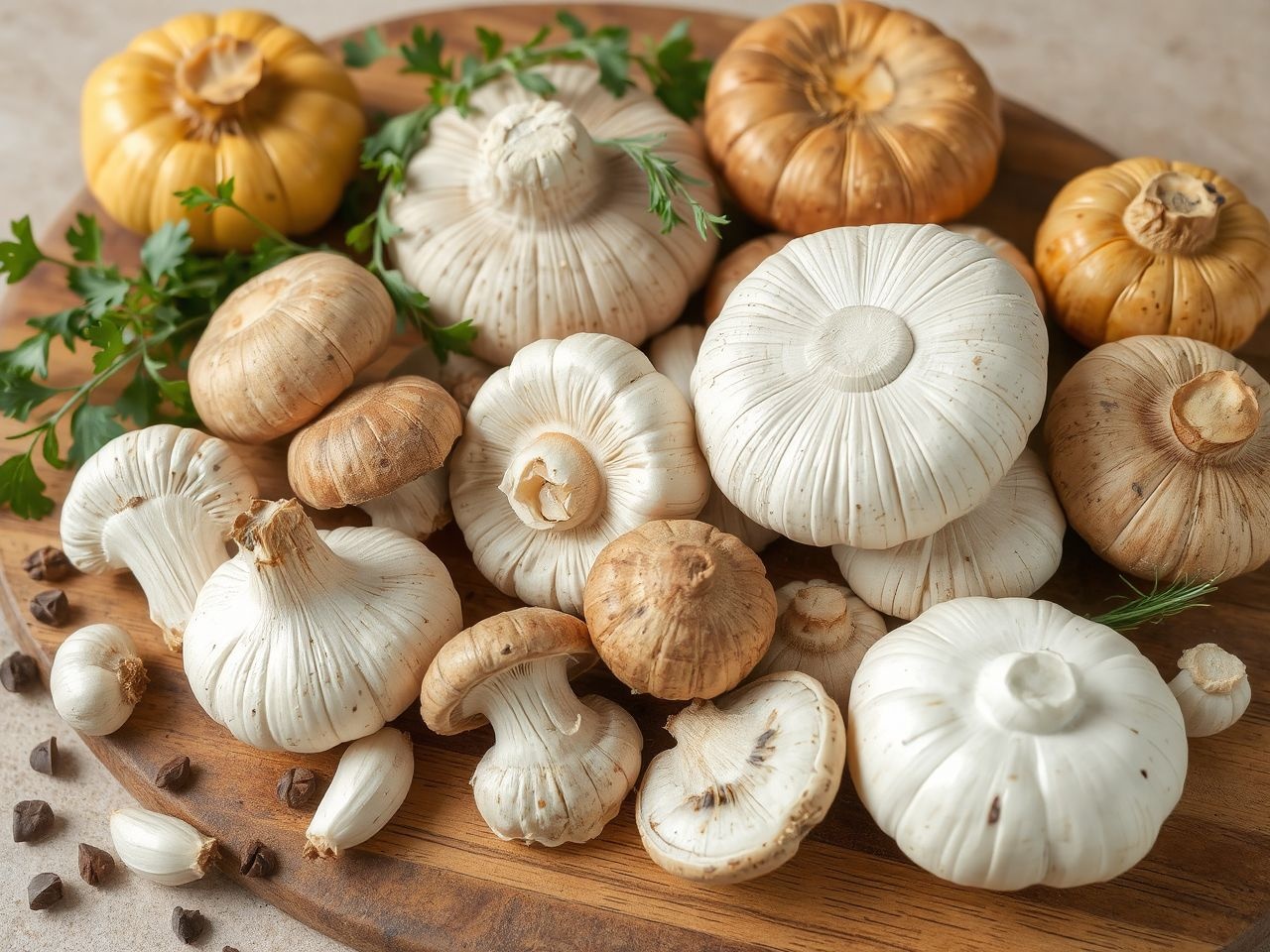 A gombák gazdagok fehérjében, rostban és vitaminokban is.