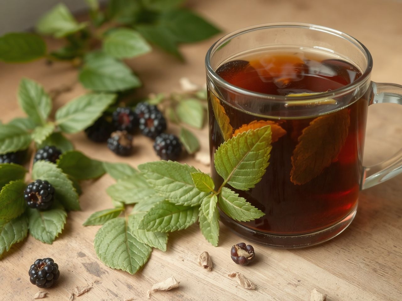 A szederlevél tea segíti a méregtelenítést és növeli az energiát.