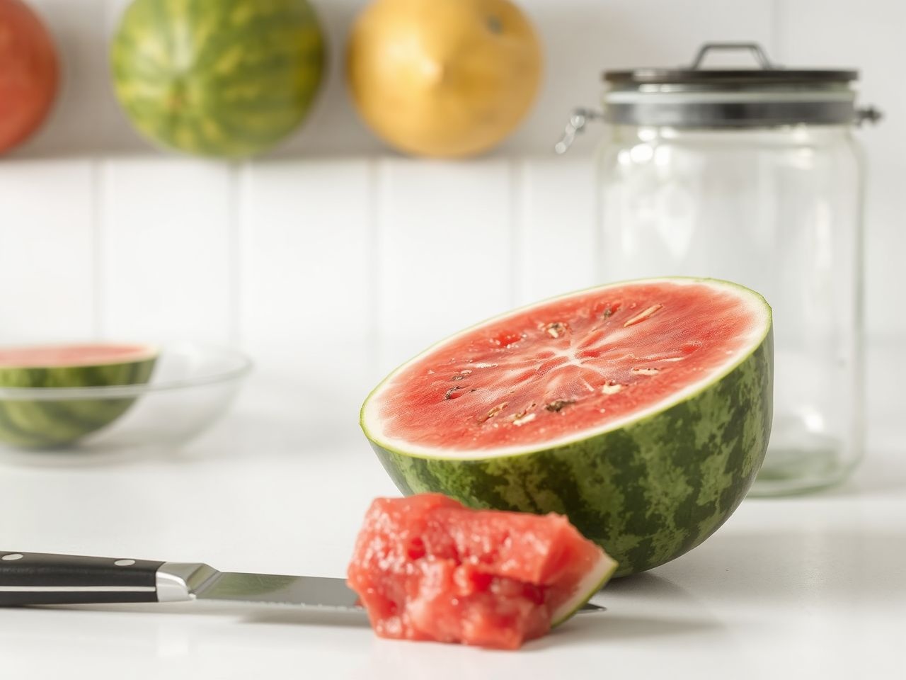 A dinnye túl korai felvágása veszélyezteti a frissességet.