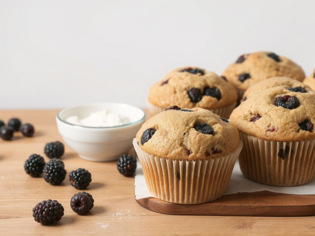 A muffin túlsütése kemény, száraz állagot eredményez.