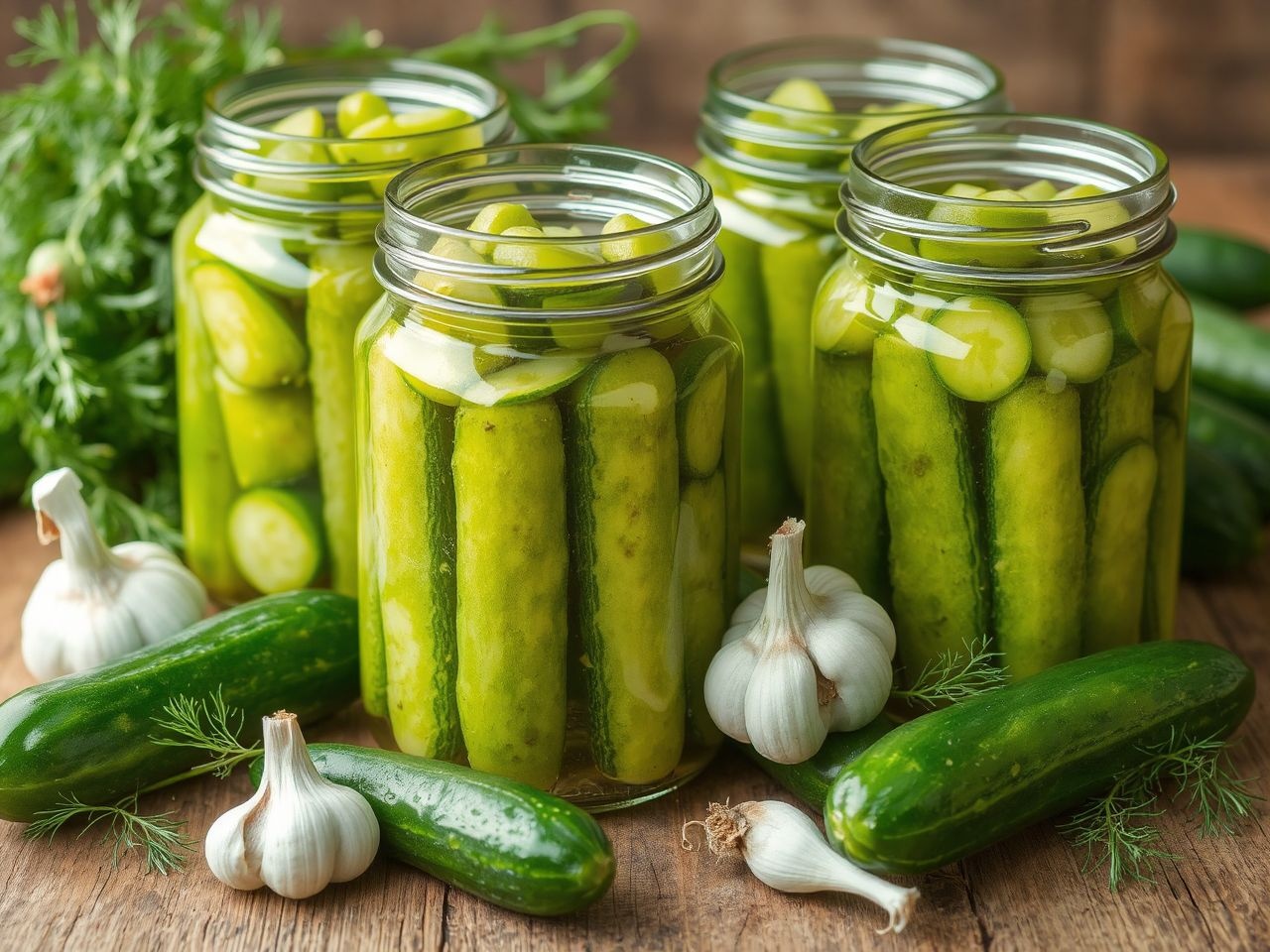 A kovászos uborka természetes erjedéssel őrzi a nyár ízét.