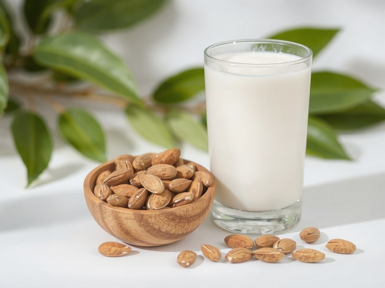 A mandula és mandulatej kiváló vegán és paleo diétákban.