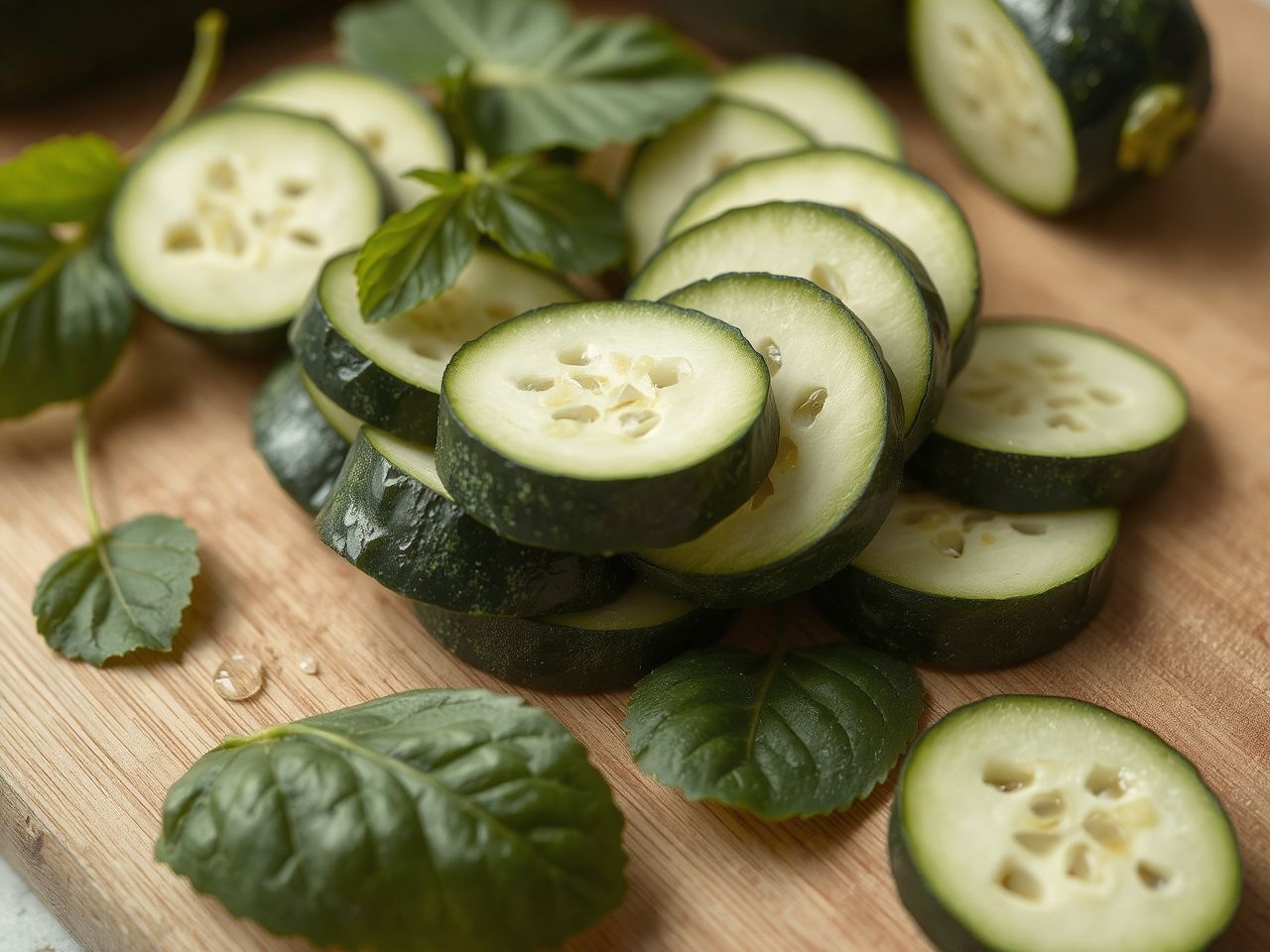 A cukkini magas rost- és antioxidánstartalma támogatja az emésztést.
