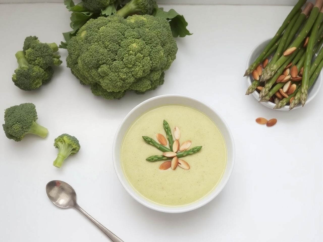 A brokkolikrémleves gazdag antioxidánsokban, támogatja az egészséges étrendet.