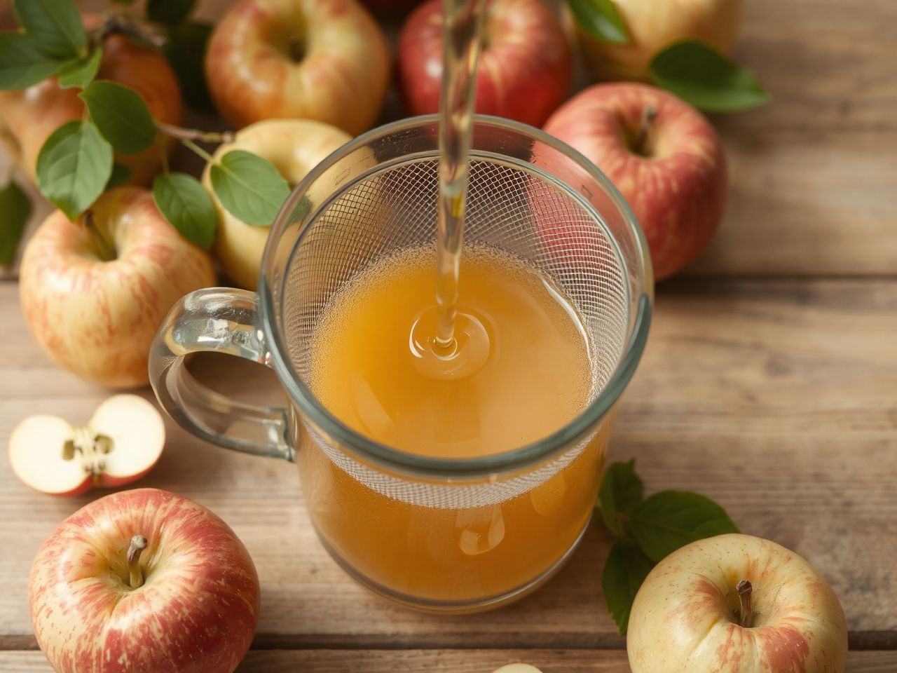 A cider derítése segít tiszta, üde íz elérésében otthon.