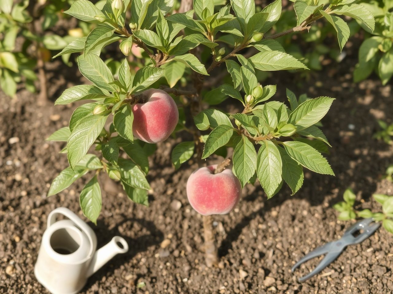 Az első években a rendszeres öntözés garantálja a bőséges termést.