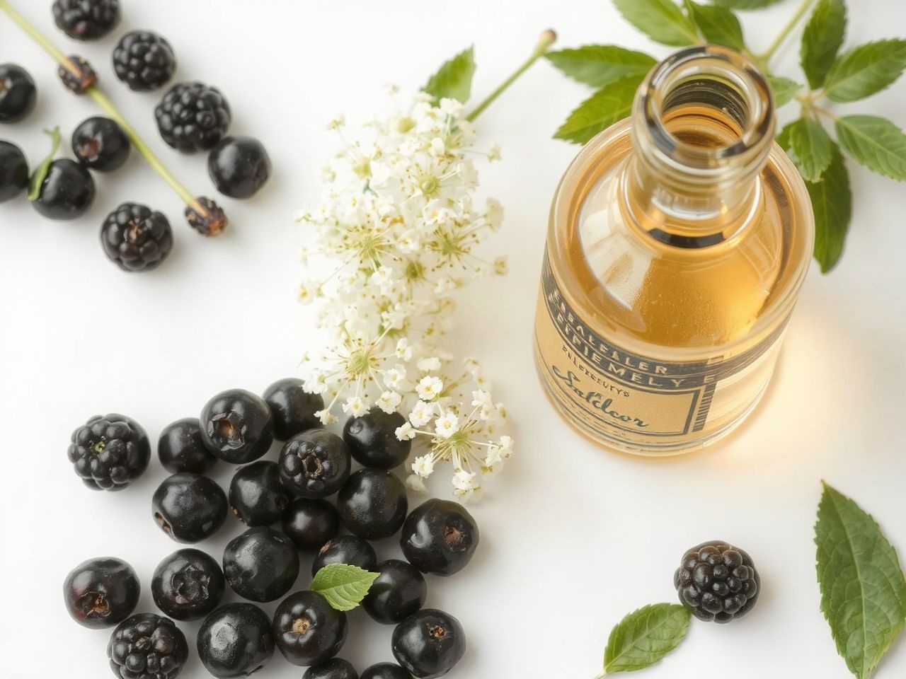 A bodza antioxidánsai segítik a bőr egészségének megőrzését.