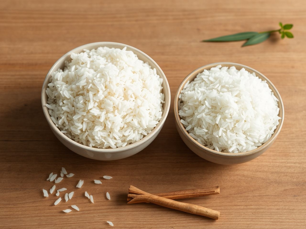 A basmati illatosabb, a jázmin pedig lágyabb textúrájú.