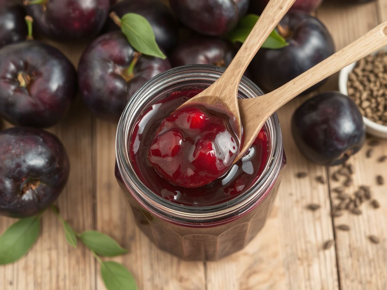 A cukor nélküli szilvalekvár gazdag rostban és antioxidánsokban.