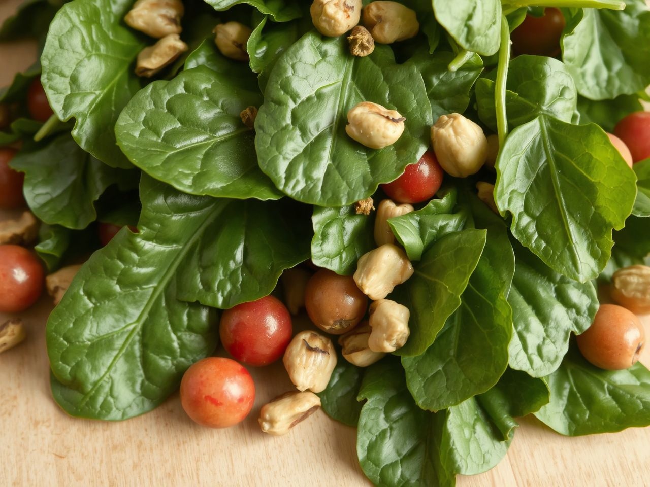 A spenót gazdag vasban és C-vitaminban, erősíti az immunrendszert.