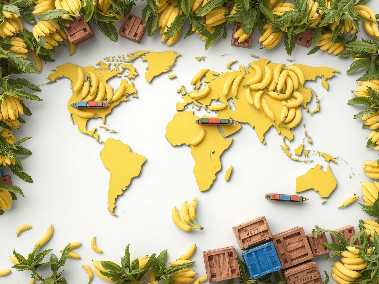 A Cavendish banán globális kereskedelem egyik legfontosabb exportcikke.