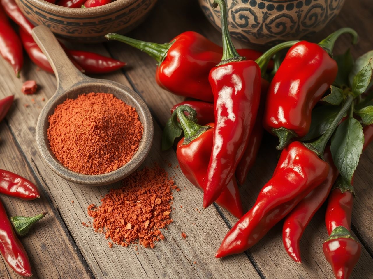 Szegedi és kalocsai paprika a magyar konyha lelke.