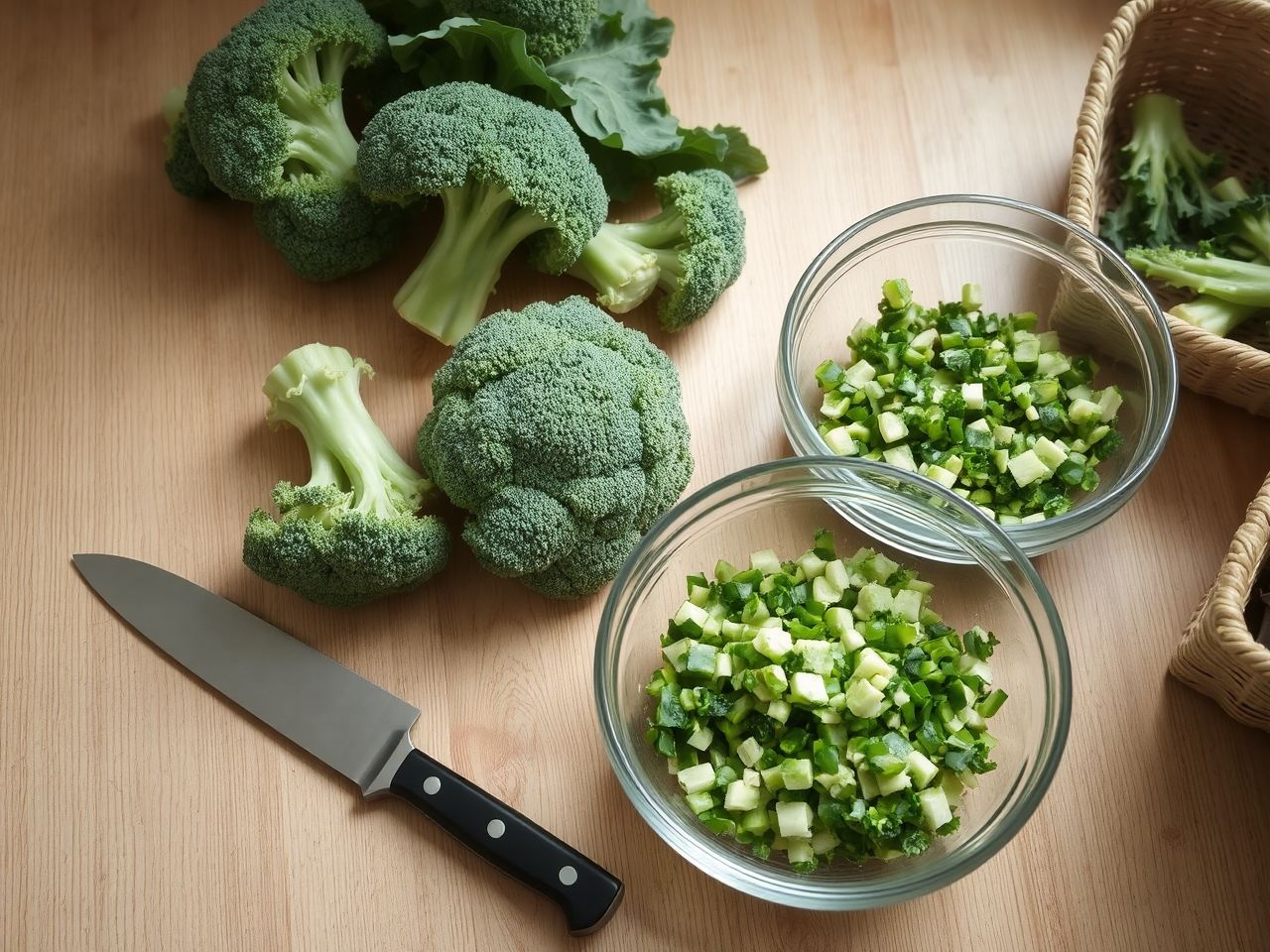 A friss brokkolit hűvös helyen, légmentesen tárold a vitaminkészlet megőrzéséért.