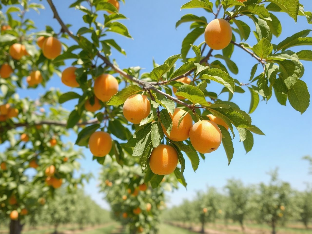 A kajszibarack metszése növeli a termés minőségét és mennyiségét.