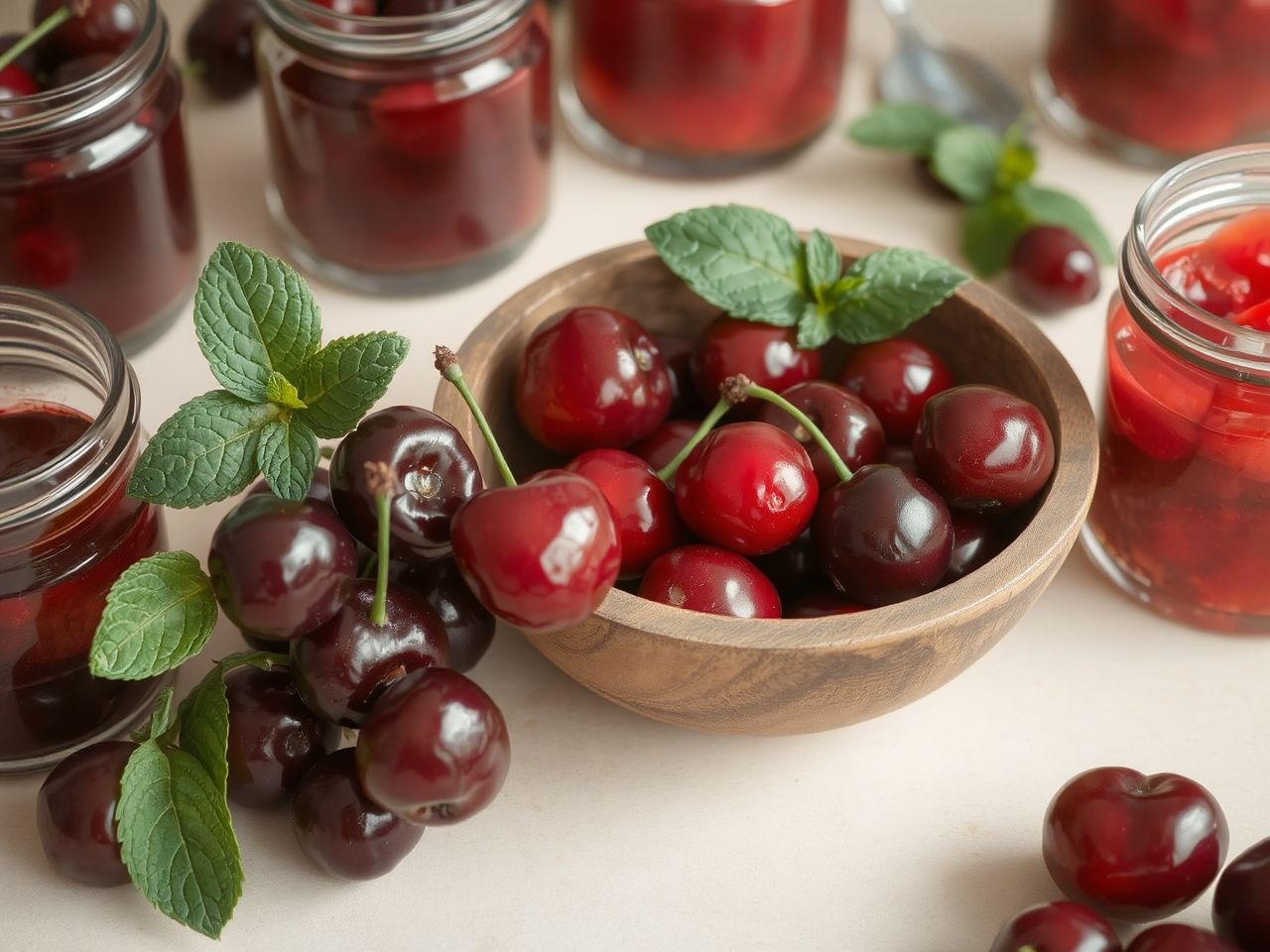 A friss meggy feldolgozása megőrzi intenzív íz- és aromaanyagokat.