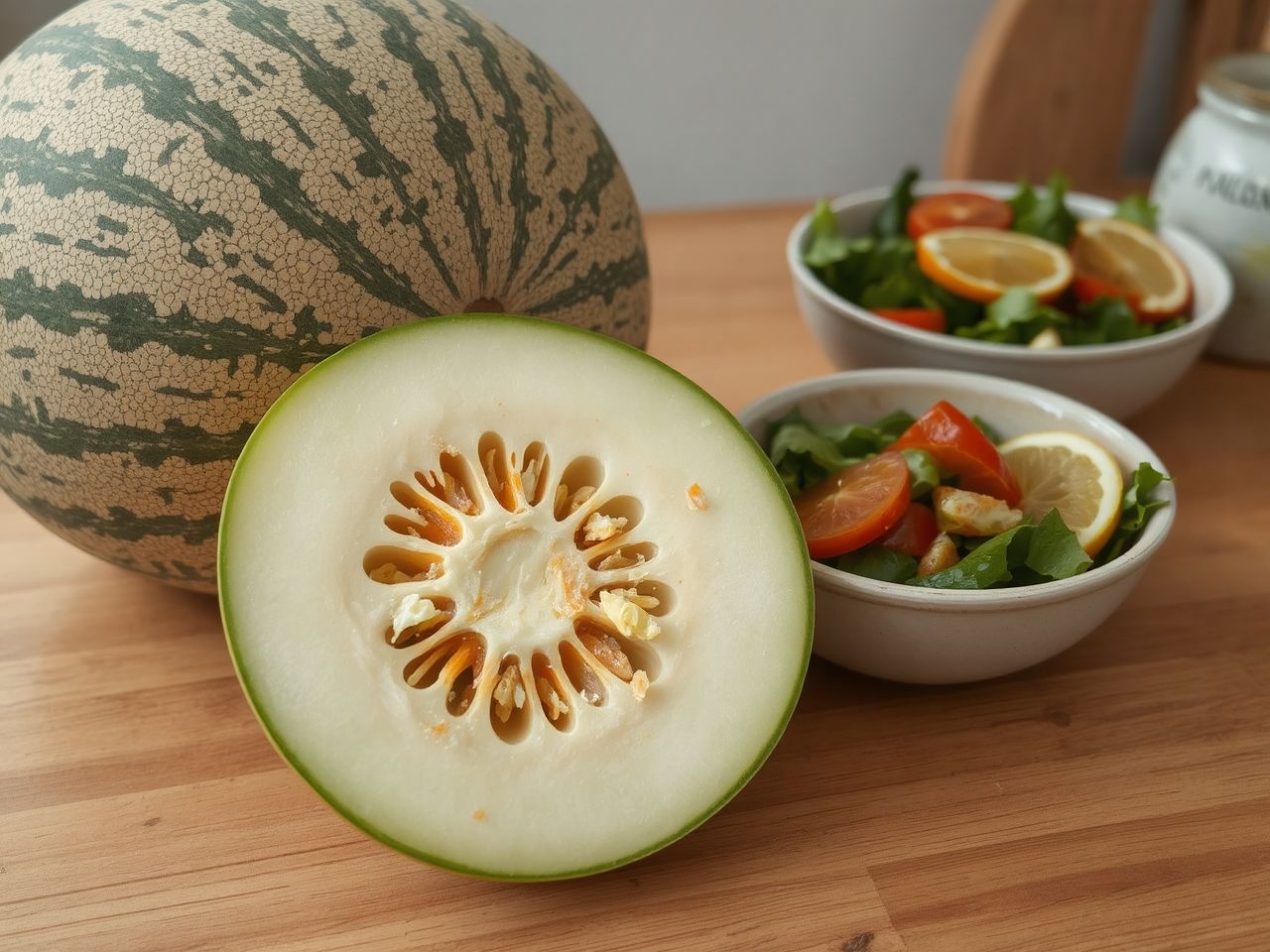 A hógolyó dinnye télen vitaminforrásként gazdagítja étrendünket.