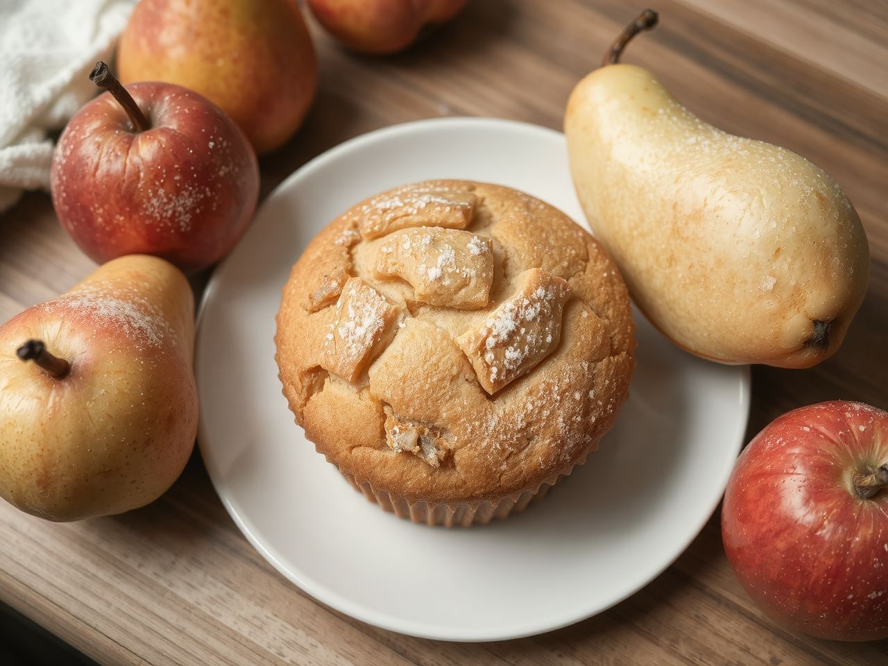 A körtés muffin zamatos íze minden vendéget lenyűgöz.