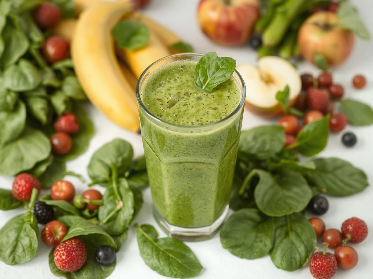 A zöld energiaitalok természetes antioxidánsokkal erősítik az immunrendszert.