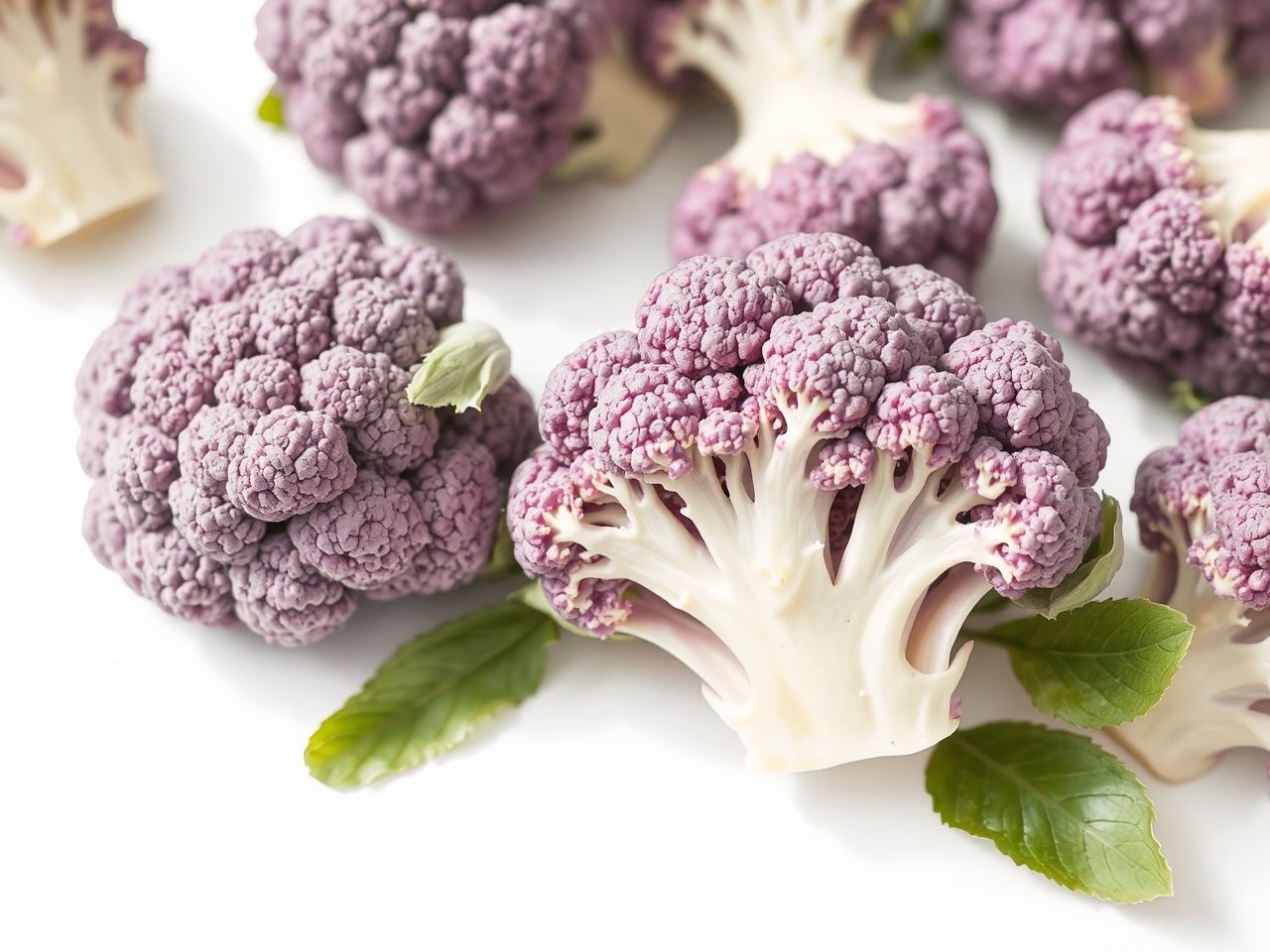 A lila karfiol gazdag antioxidánsokban, erősíti az immunrendszert.