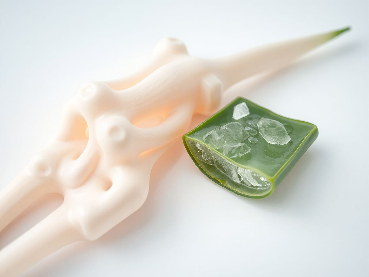 Az aloe vera gyulladáscsökkentő hatóanyagai csökkentik a fájdalmat.