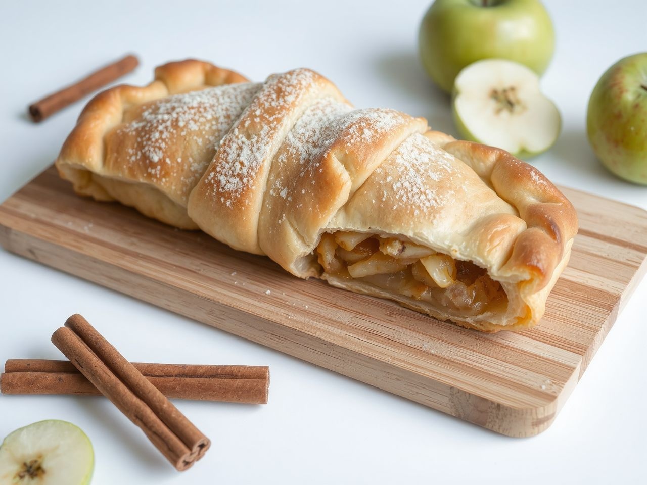 A házi almás rétes titka a ropogós tészta és fahéj.
