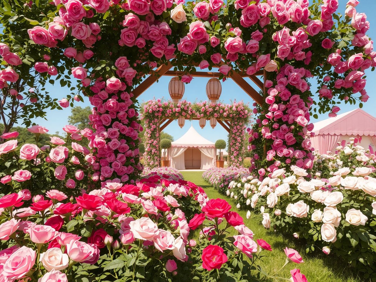 A fesztiválon rózsás felvonulás és kézműves vásár várja a látogatókat.