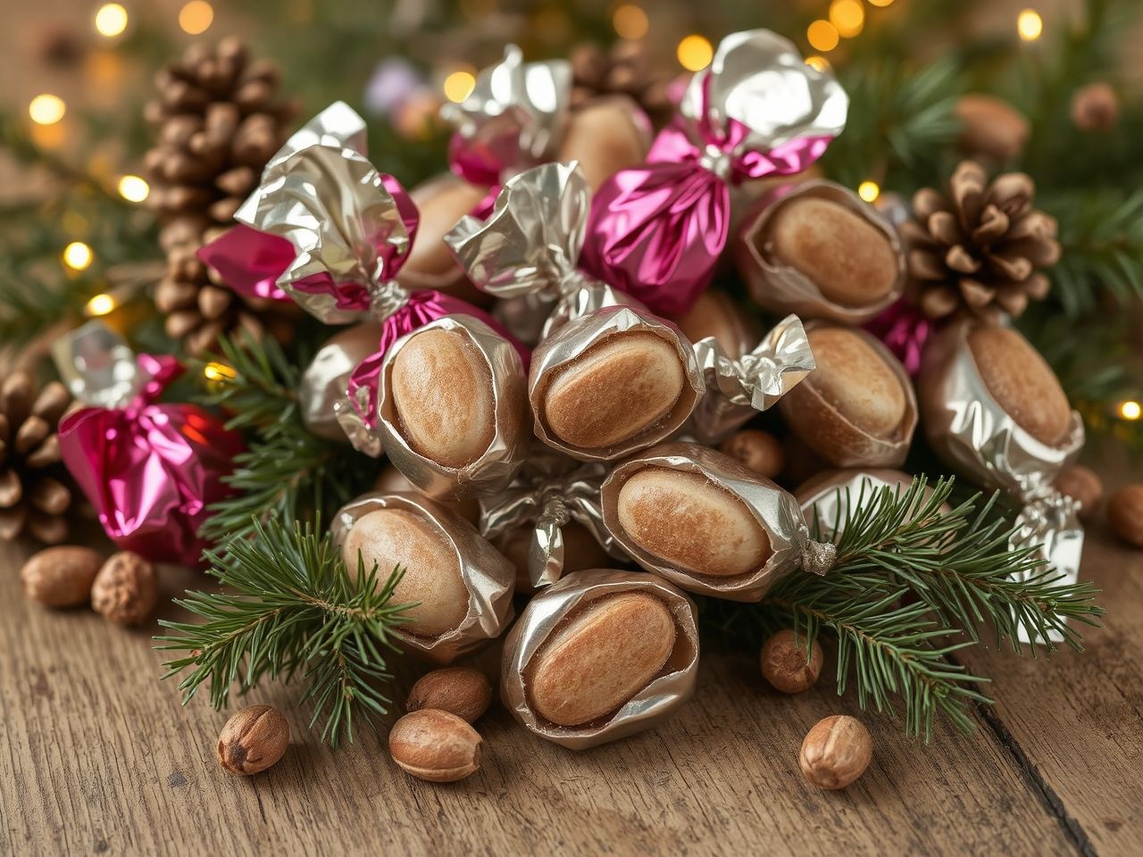 A mandulás szaloncukor tradicionális karácsonyi különlegesség hazánkban.