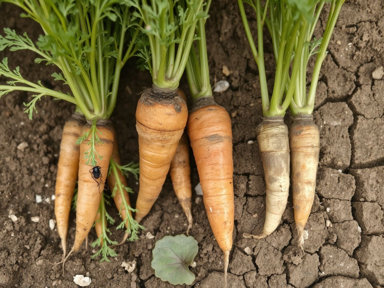 A klímaváltozás fokozza a sárgarépa betegségeinek terjedését.
