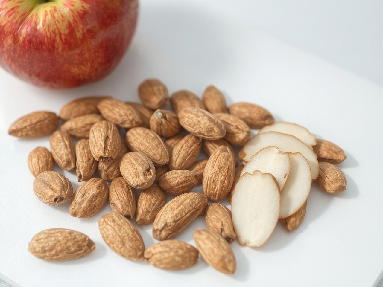 A mandula gazdag E-vitaminban, támogatja az agyműködést.