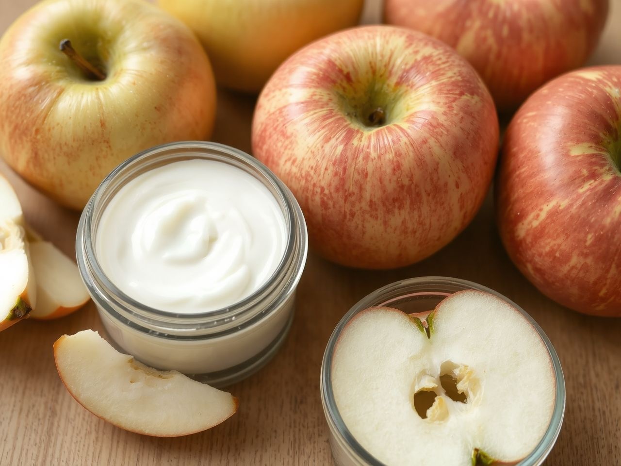Az alma természetes antioxidáns, bőrfiatalító hatással bír otthon.