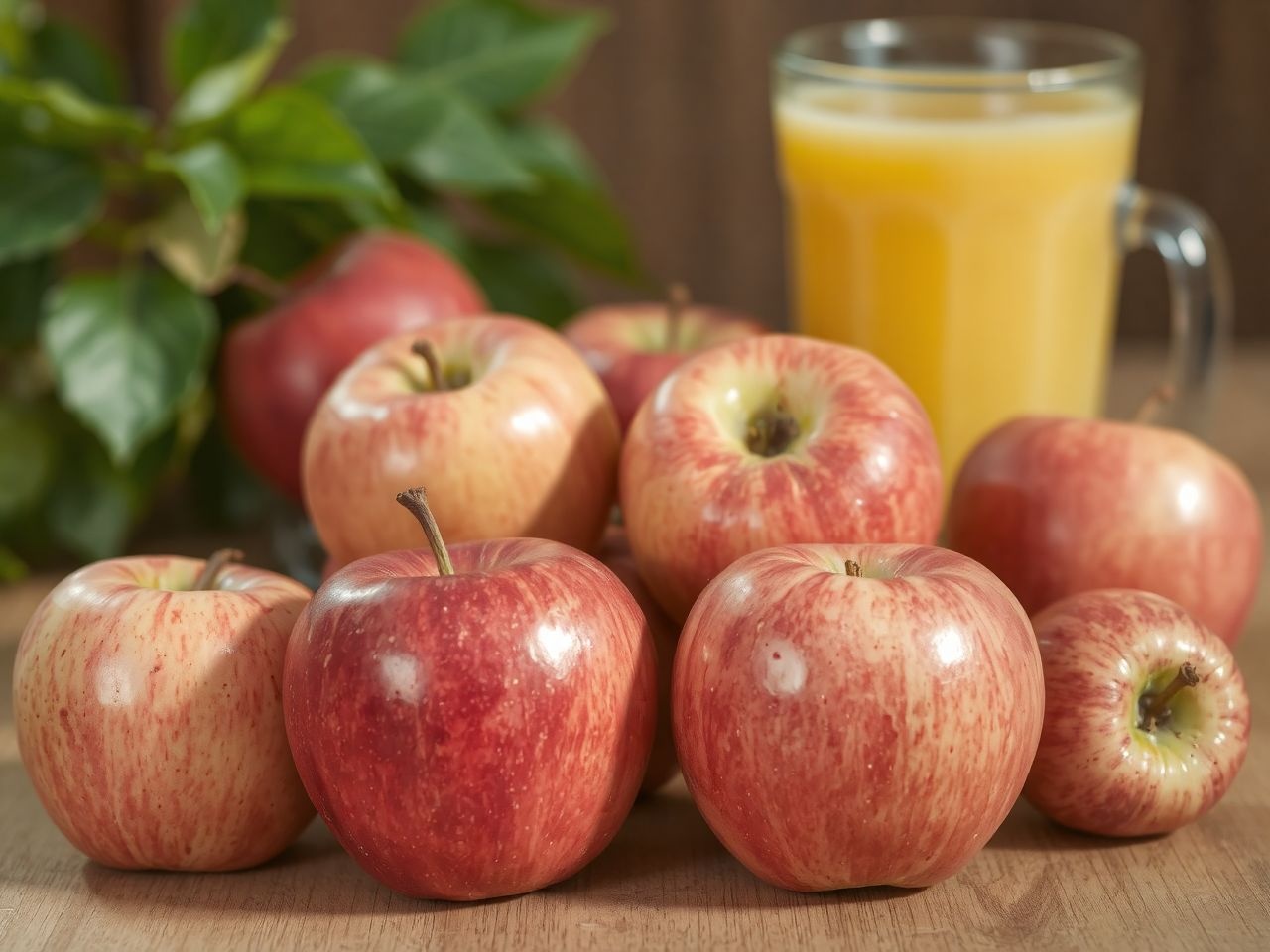 Az alma gazdag antioxidánsokban, erősítve az immunrendszert.